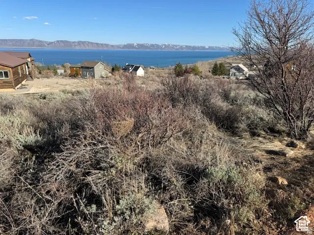Water view with mountains