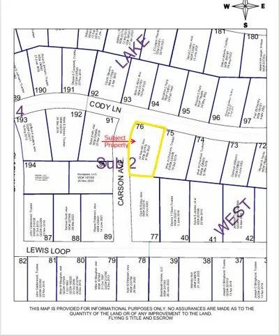 Parcel map