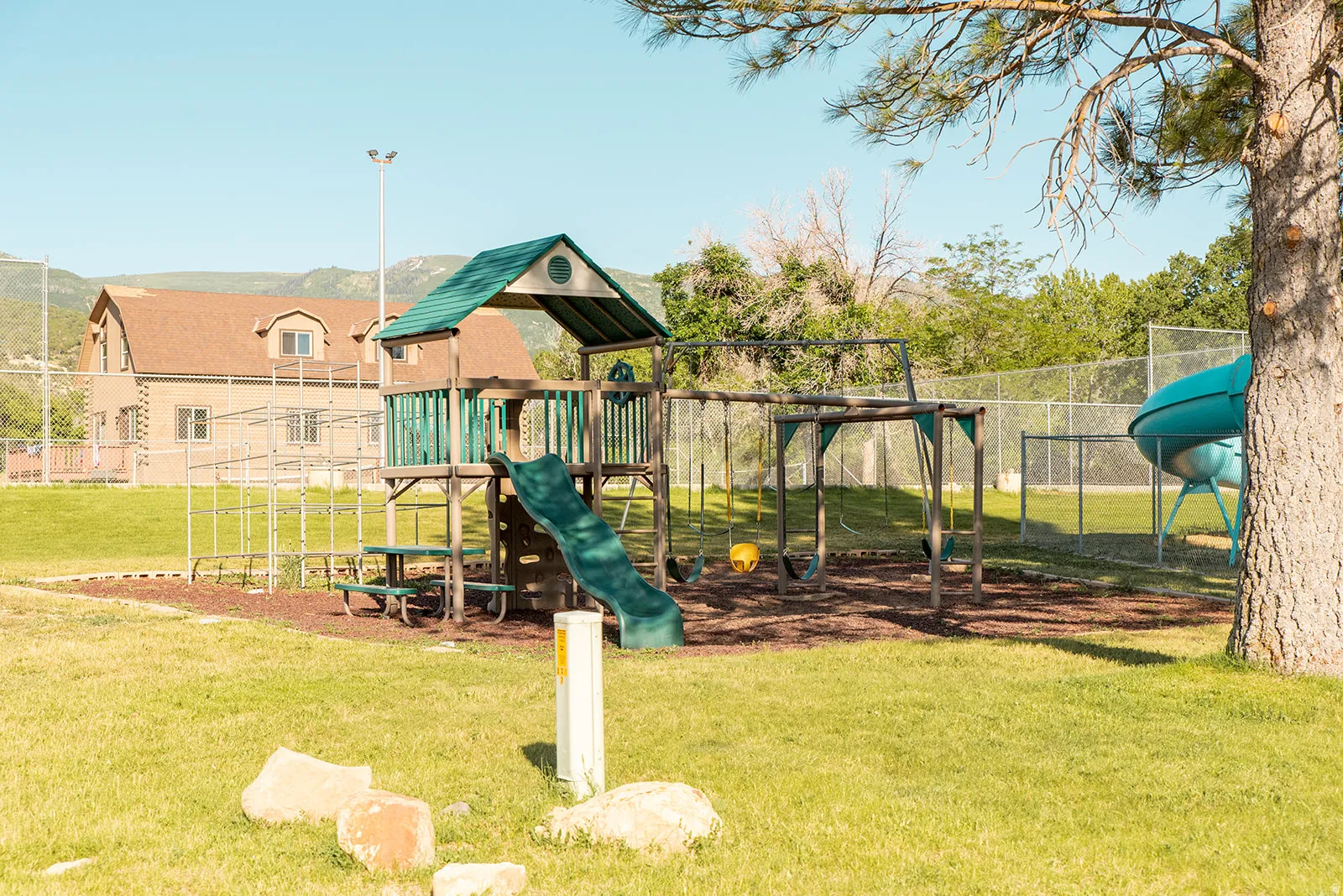 View of community play area