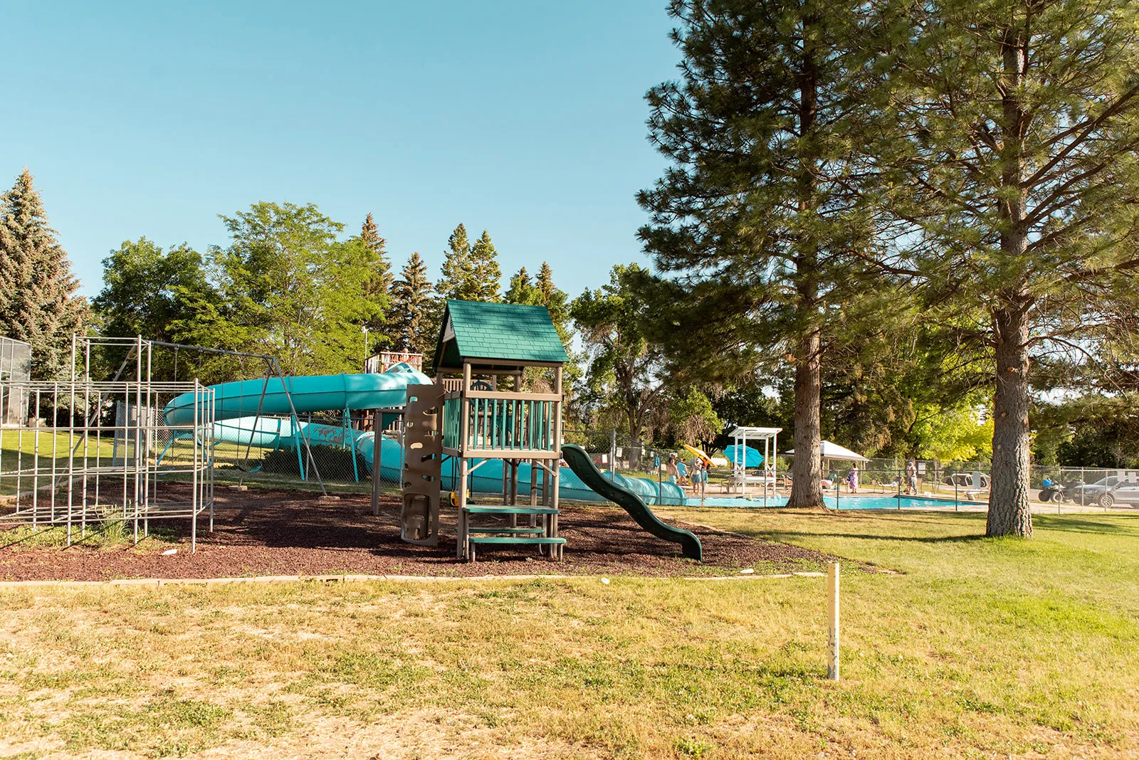 View of communal playground