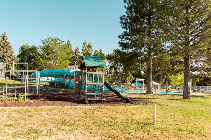 View of communal playground