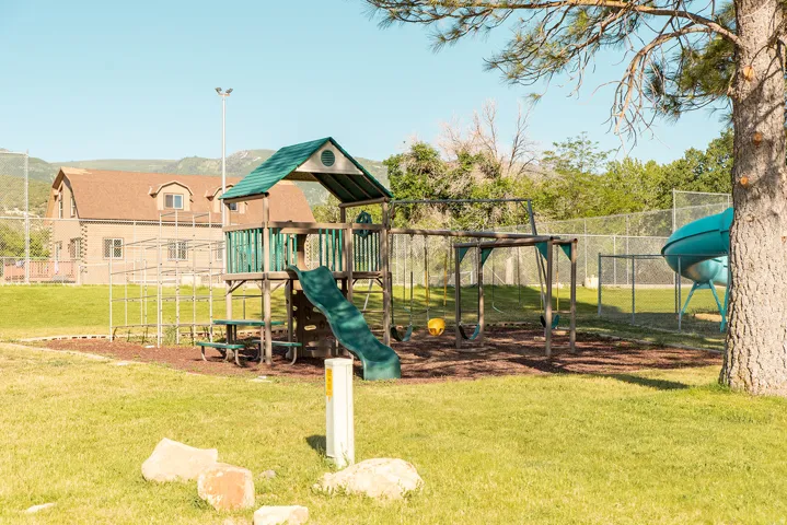 View of community play area