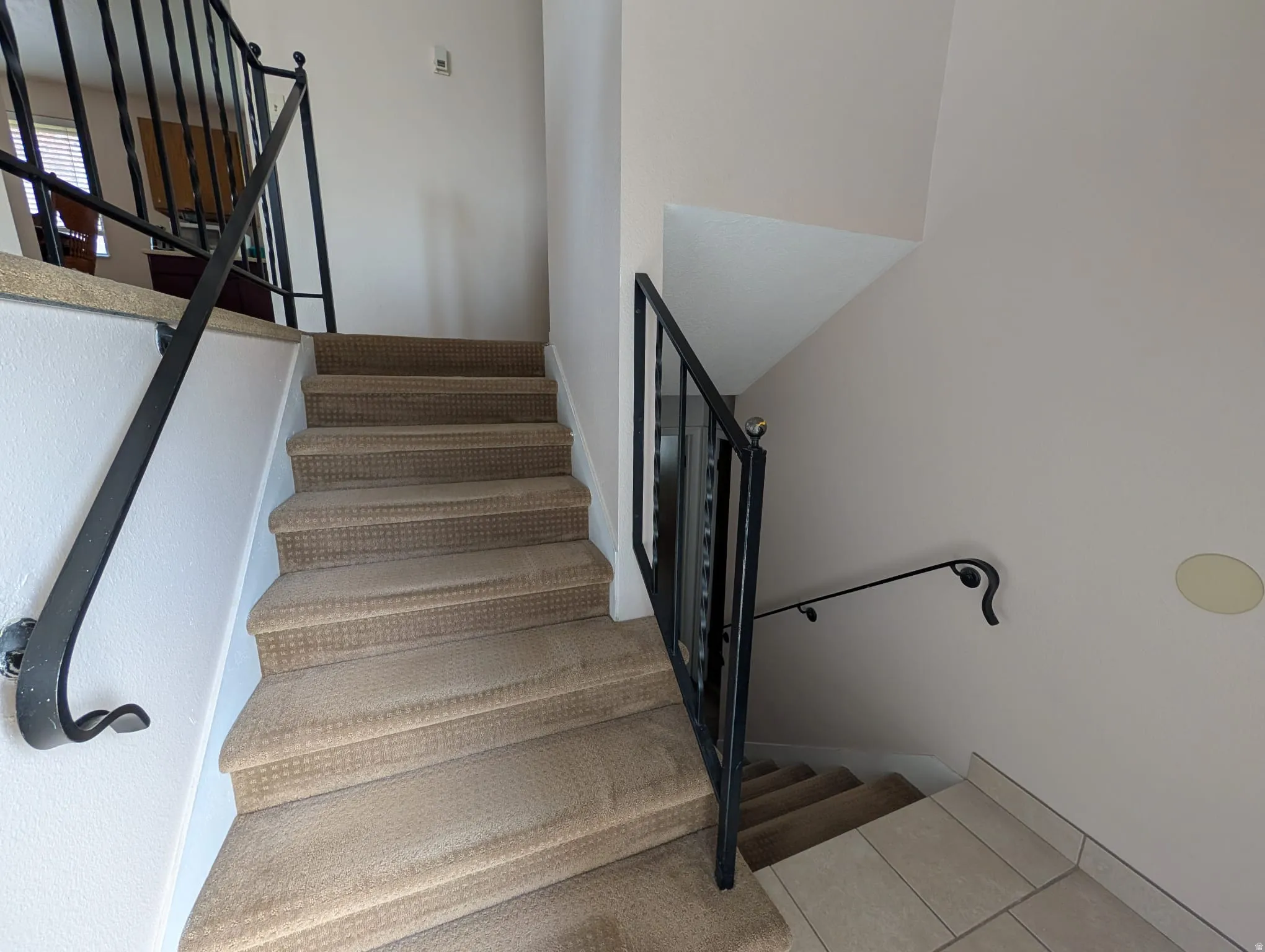 View of stairway