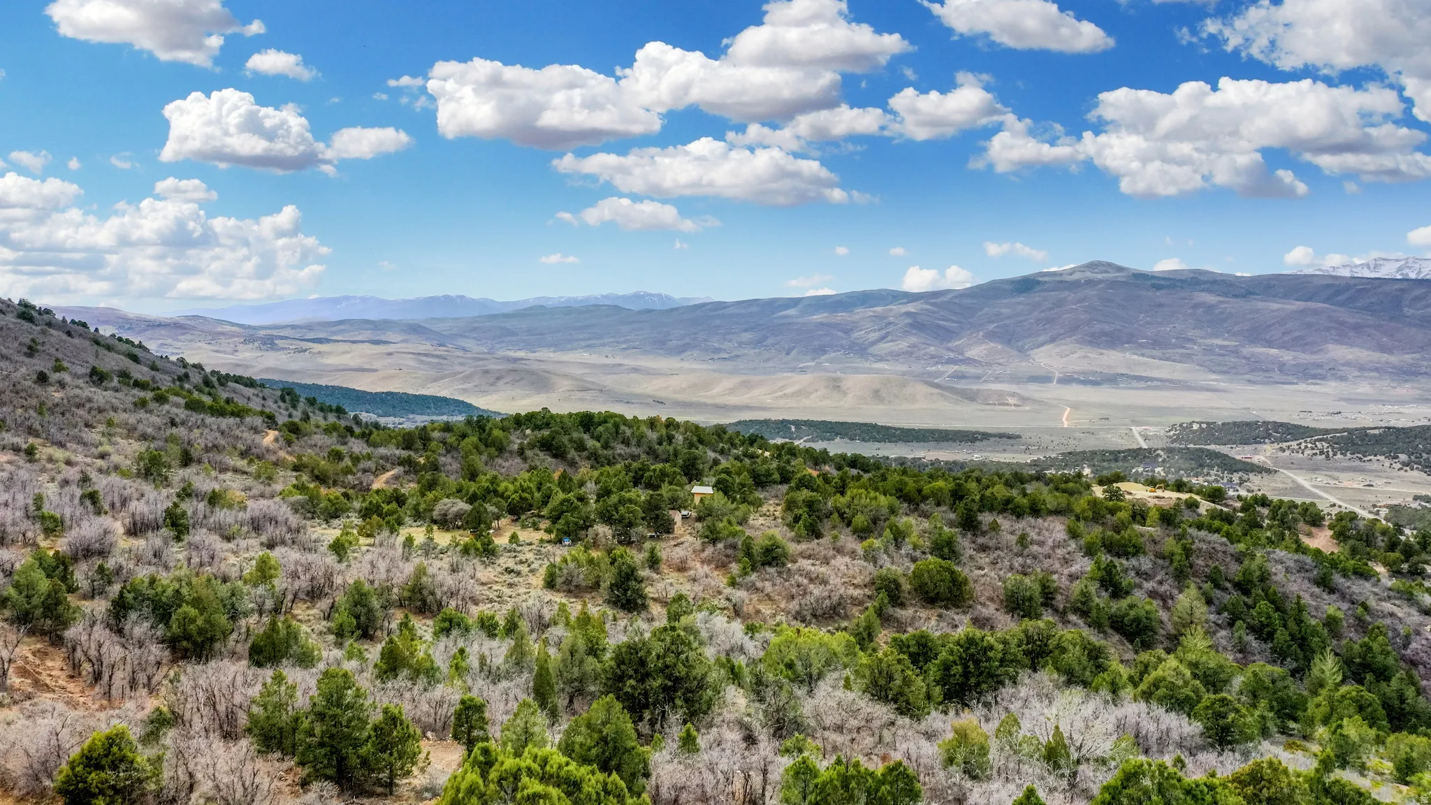 View of mountain background