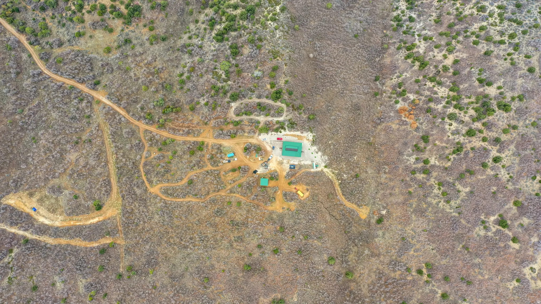 View of rural area with a desert landscape