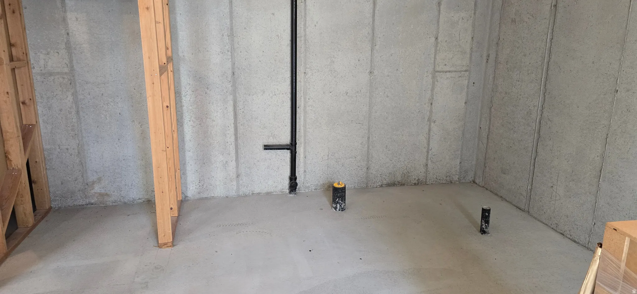 Basement has lots of potential!
