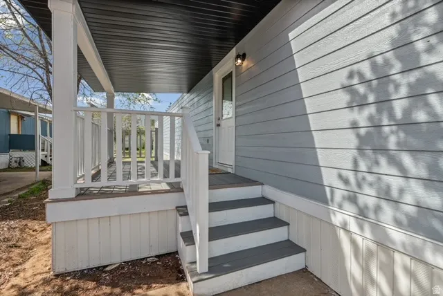 View of deck