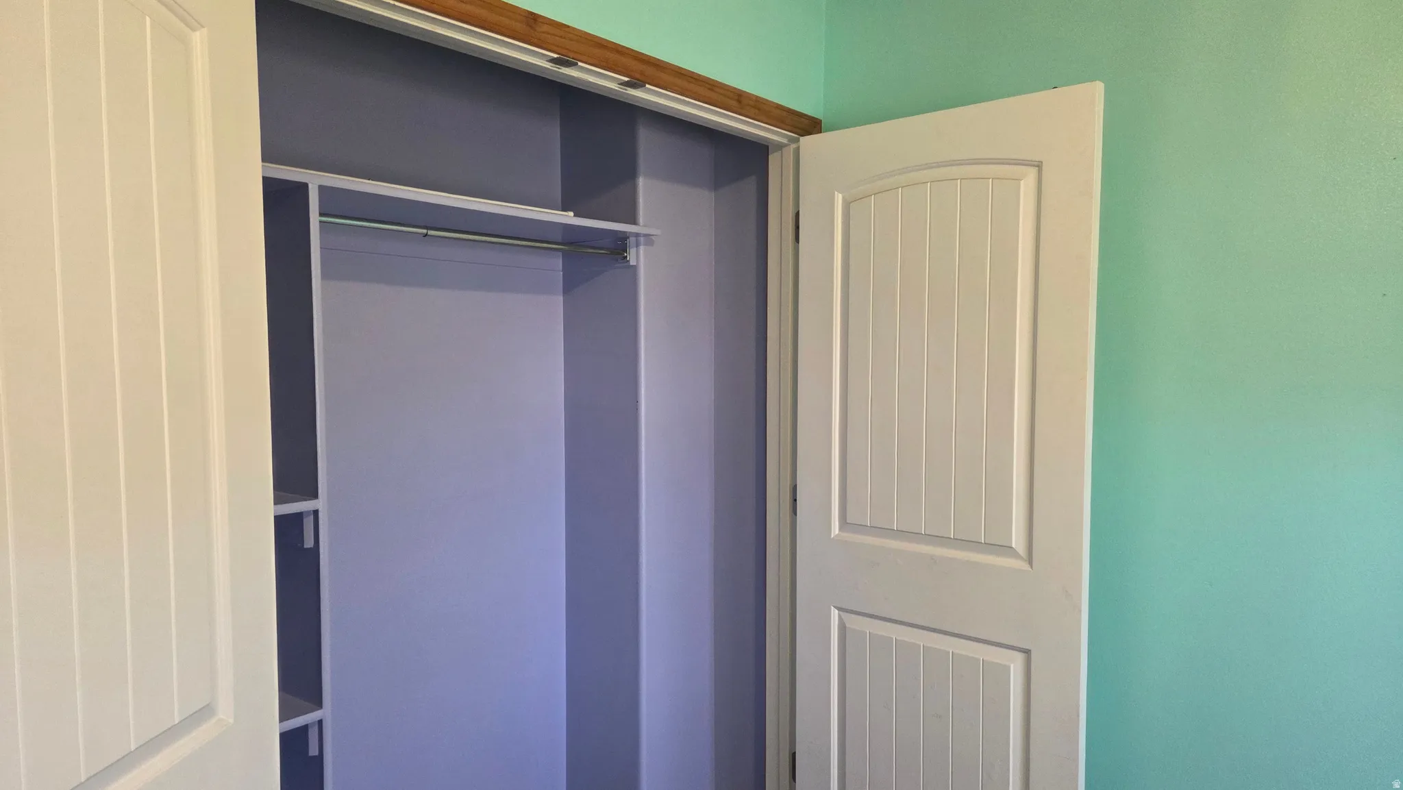 View of Bedroom 2 closet
