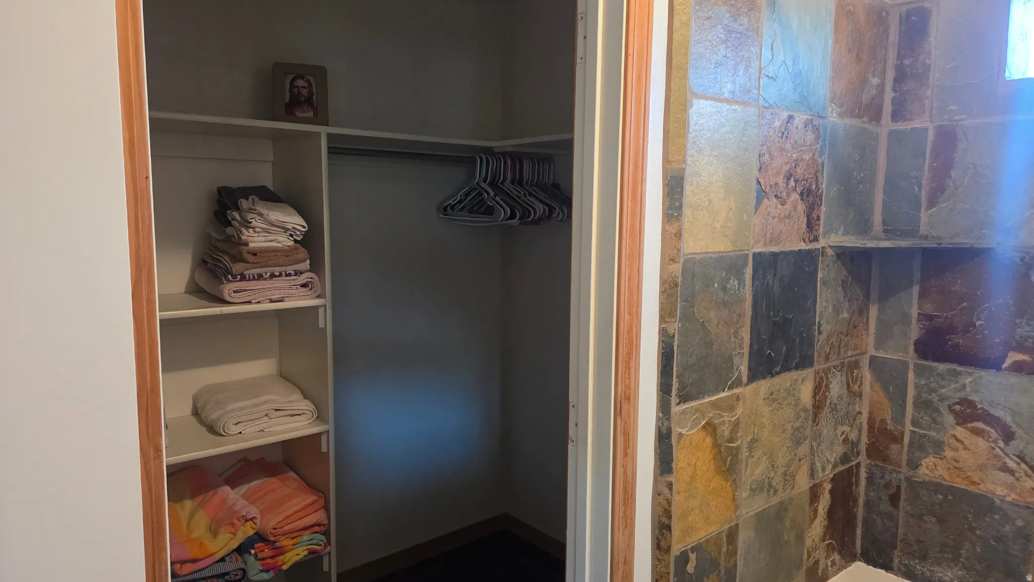View of Master closet