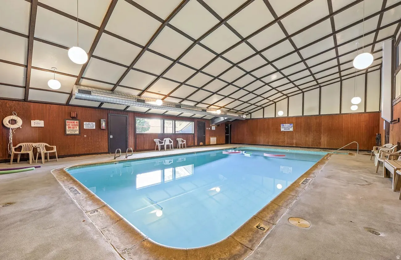 View of indoor community pool