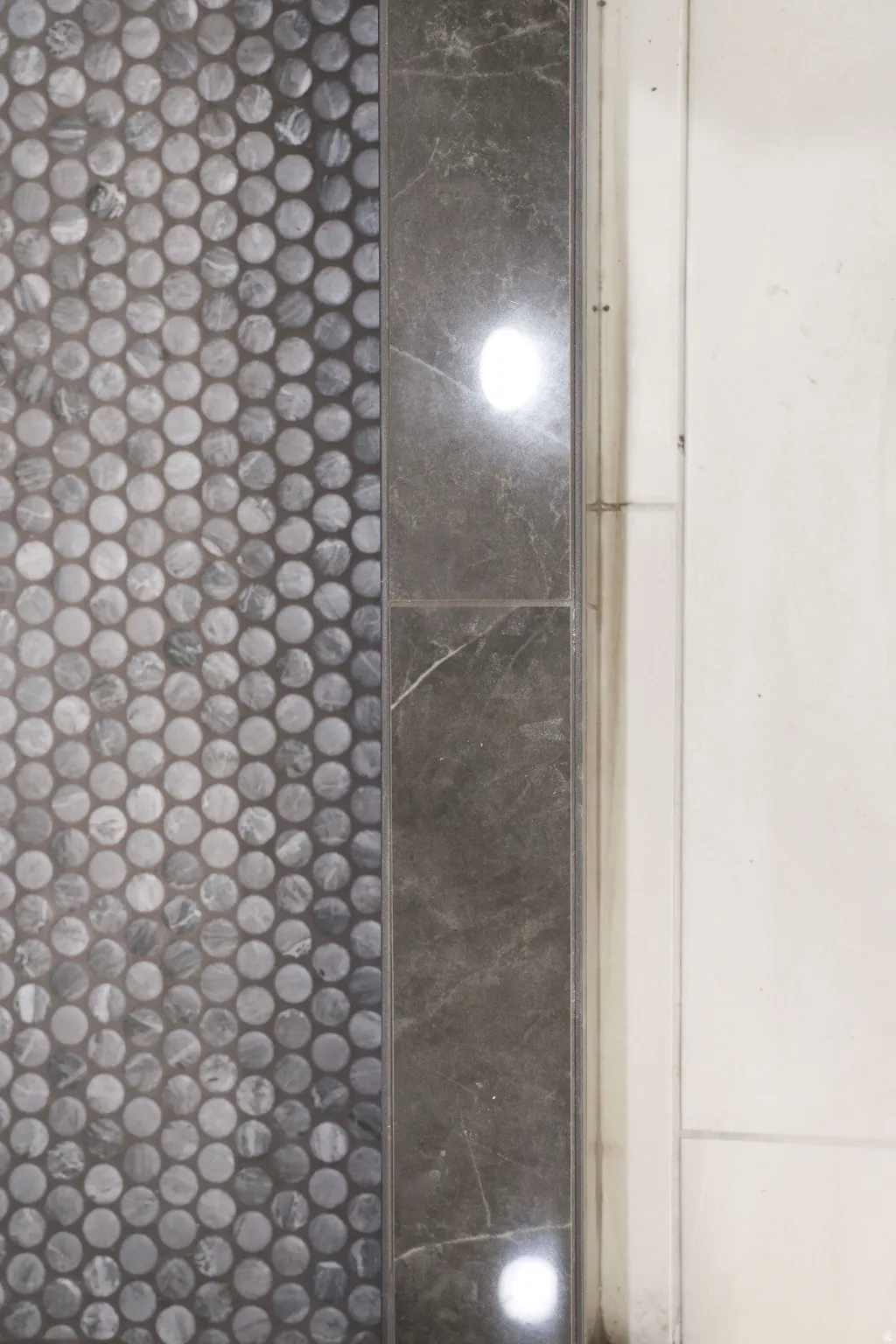 Detailed view of a shower