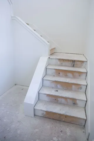 View of stairway