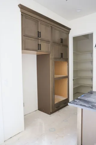 View of storage area