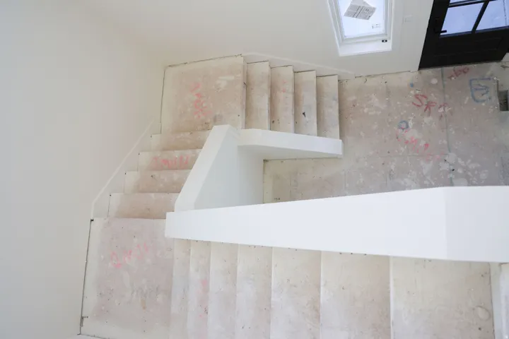 View of stairway
