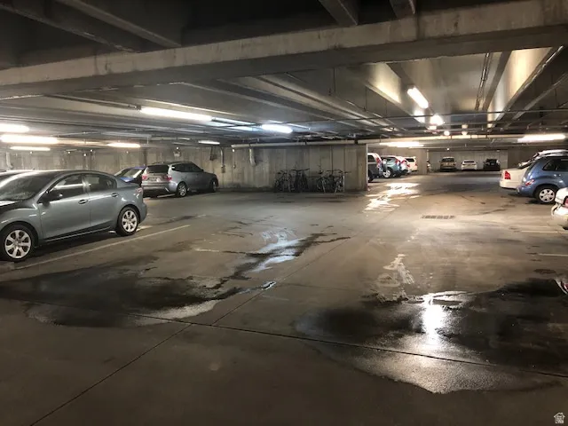 View of parking deck