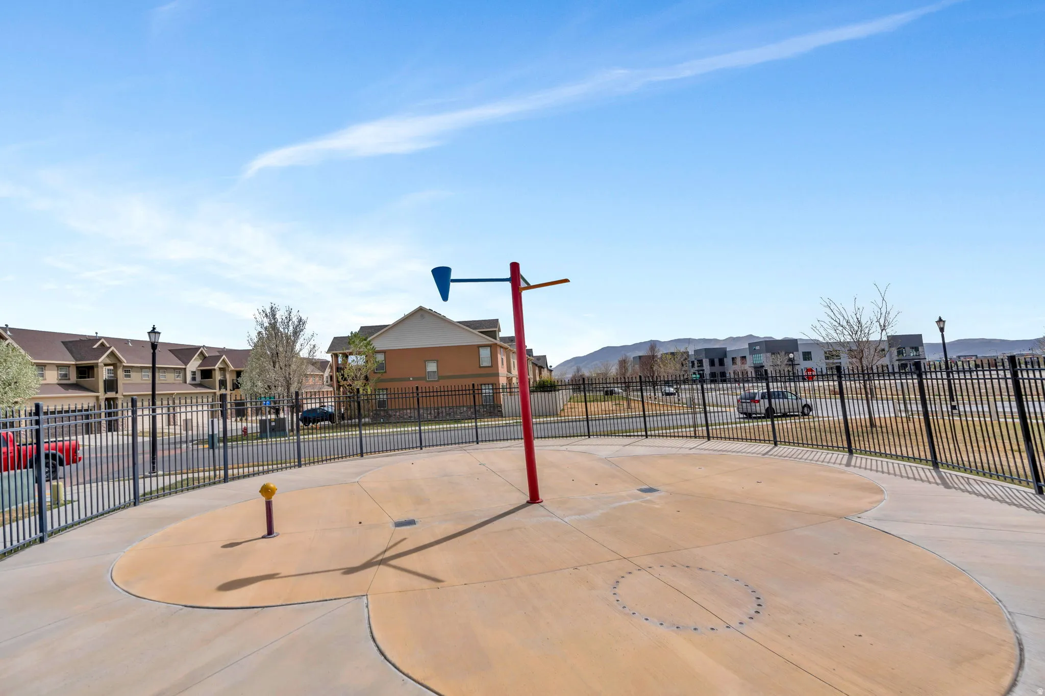View of home's community featuring a residential view and a mountain view