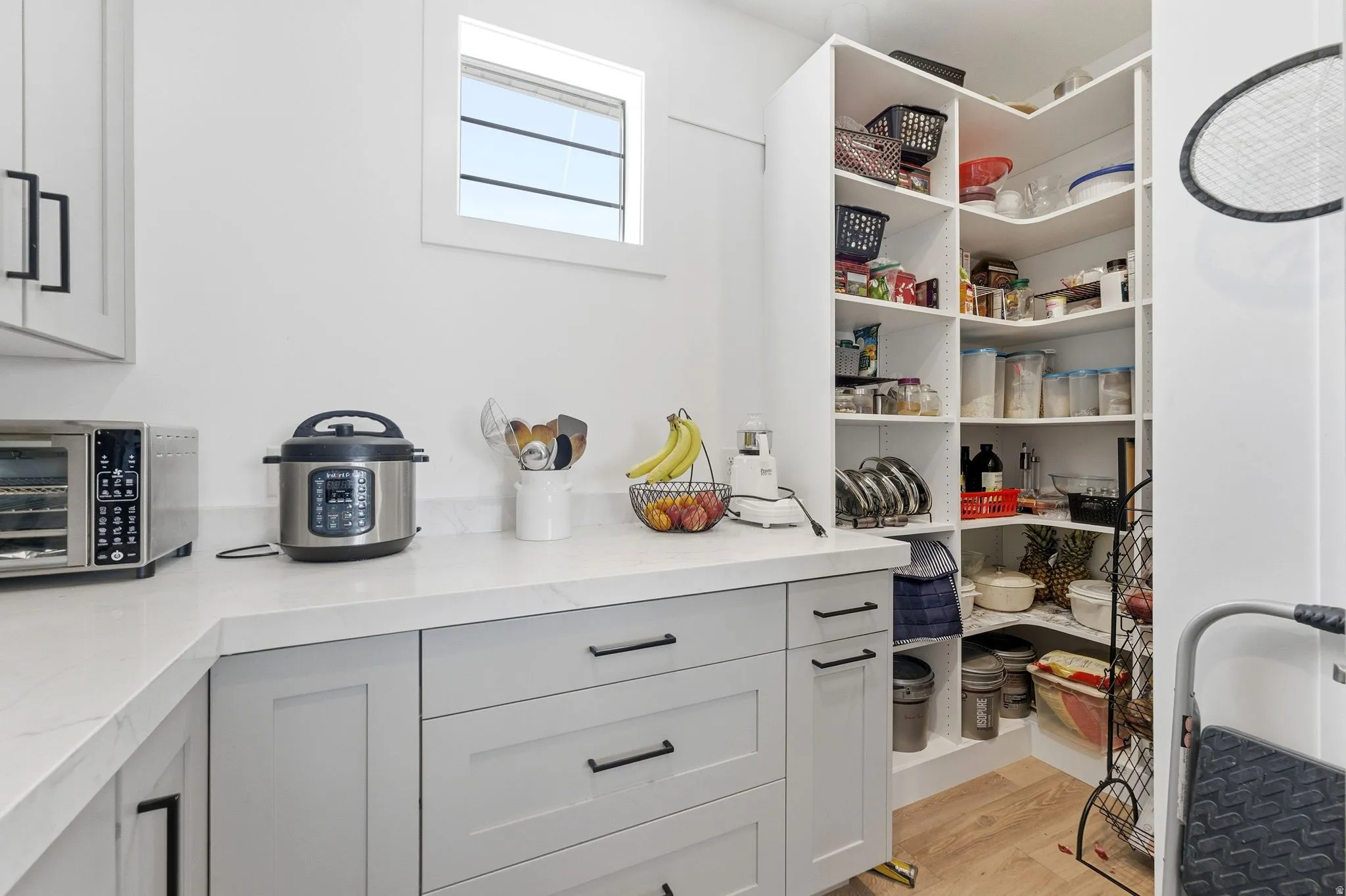 View of storage area