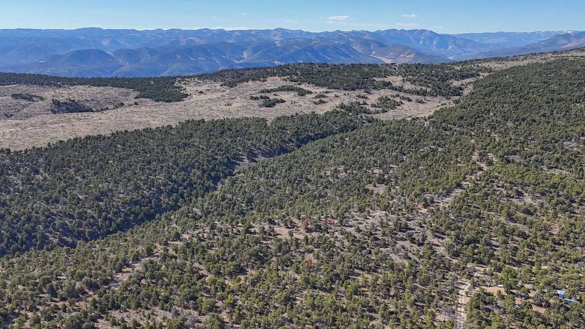 View of mountain background