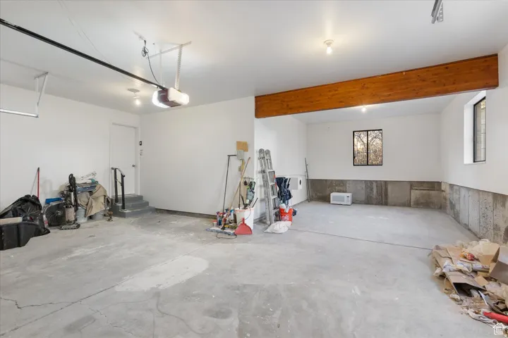 Extra deep 2 car garage