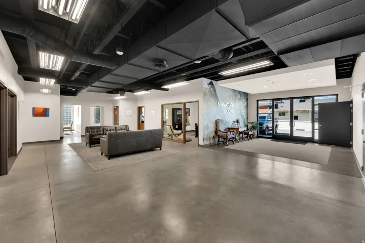 View of building lobby