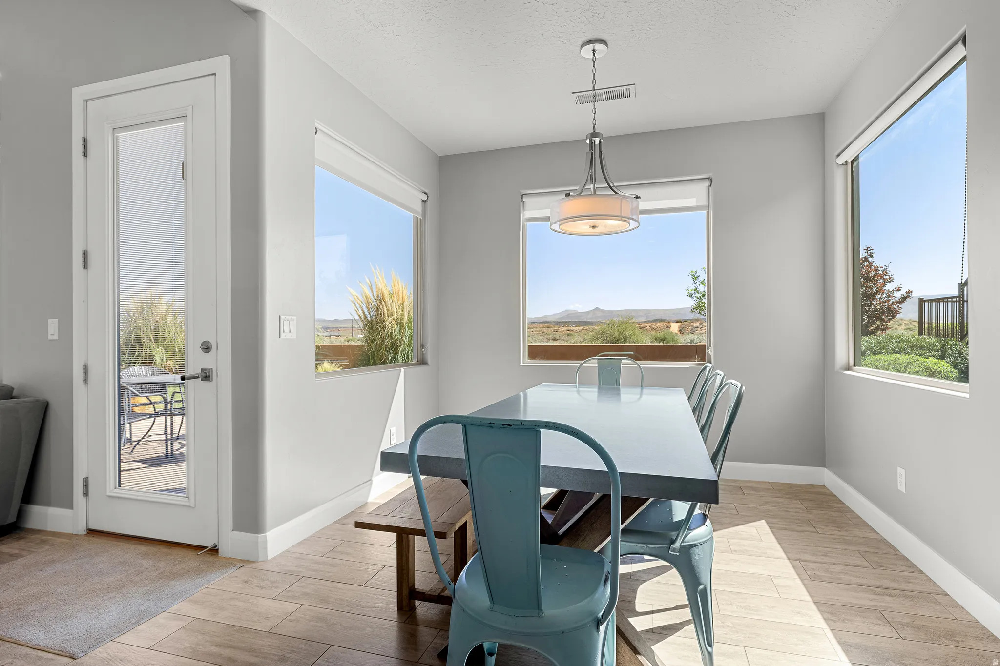Dining Area with Great Views and Natural Light