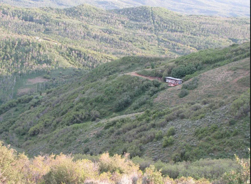 View of mountain background