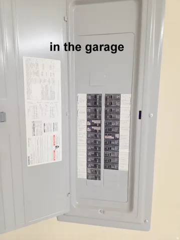 Utilities with electric panel