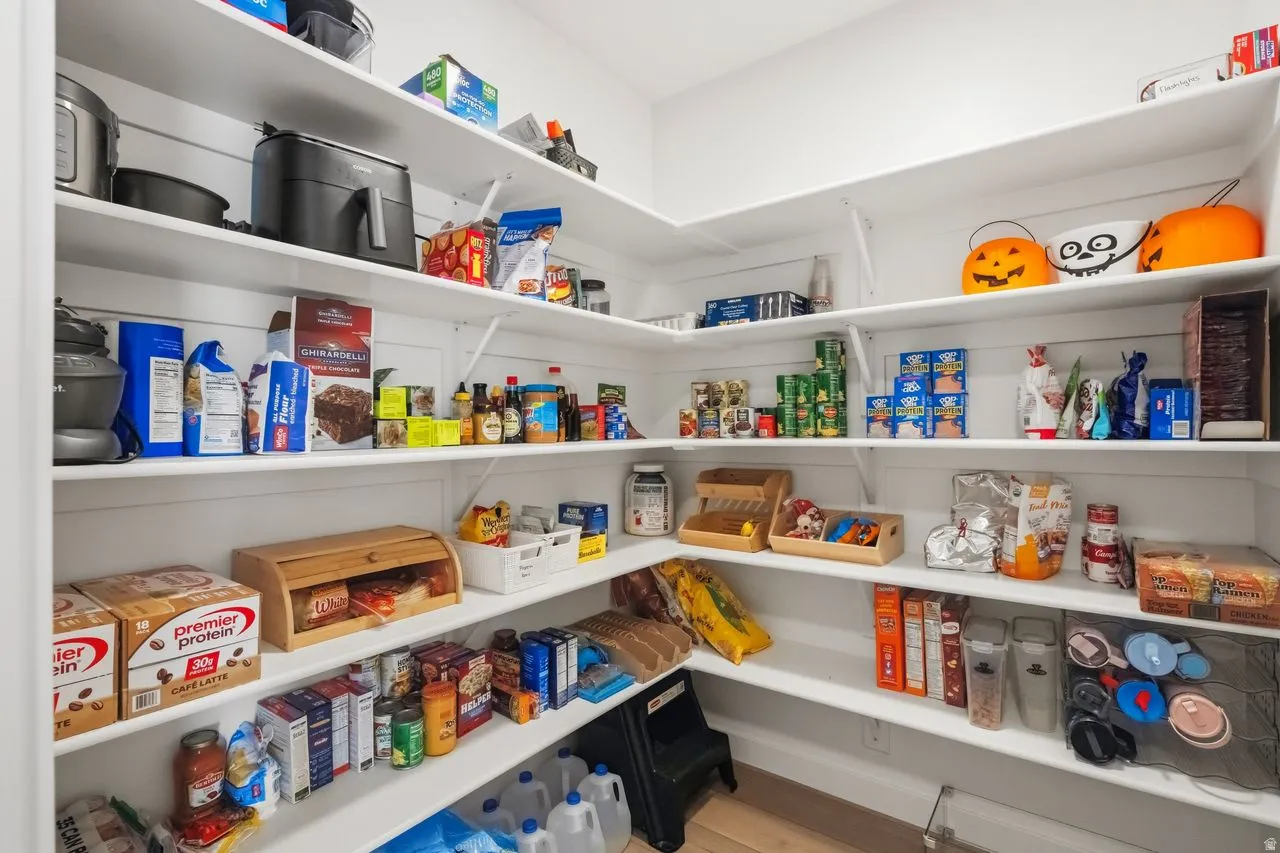 View of storage area