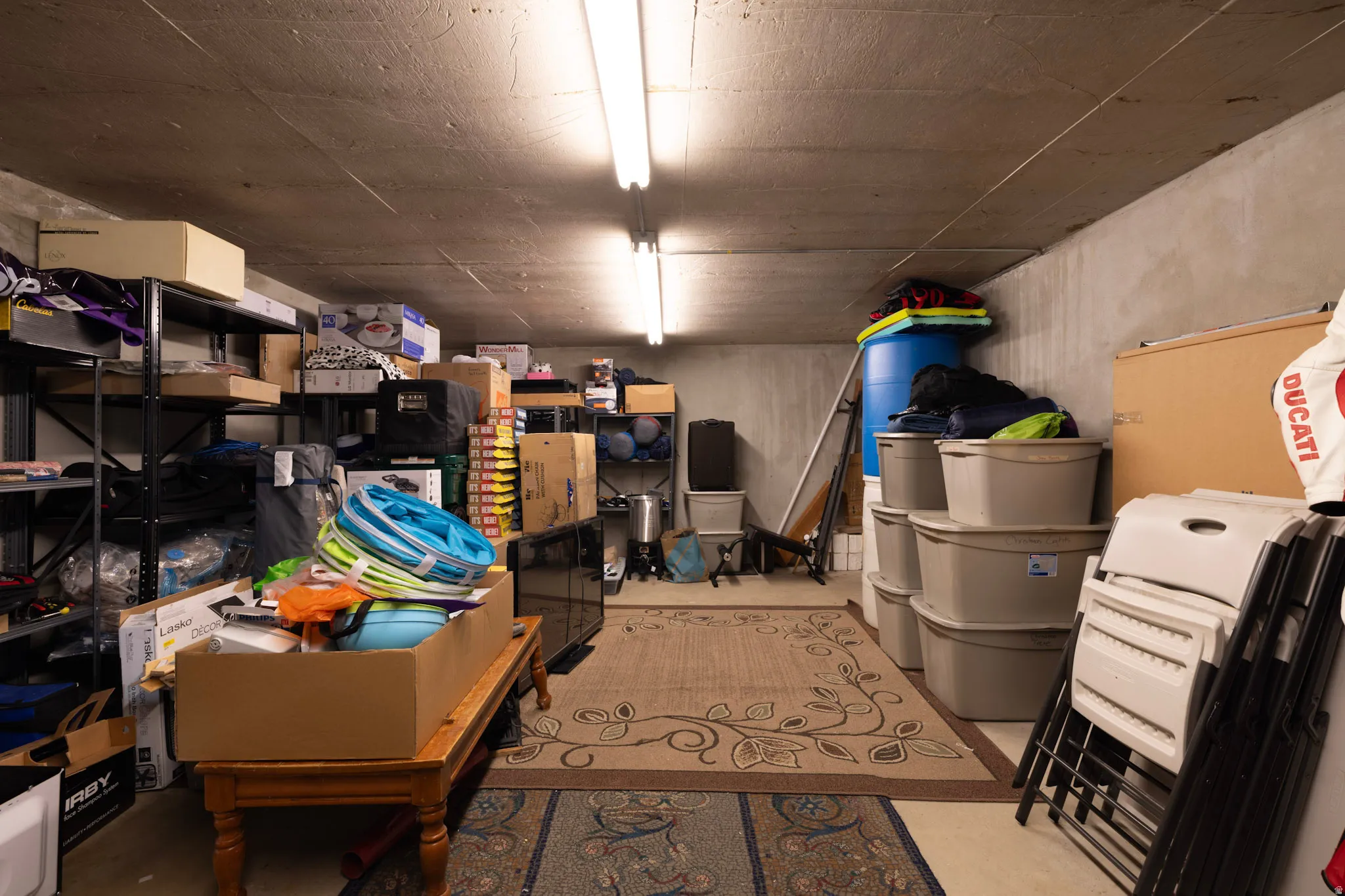 View of storage