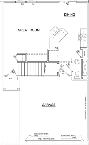 View of home floor plan