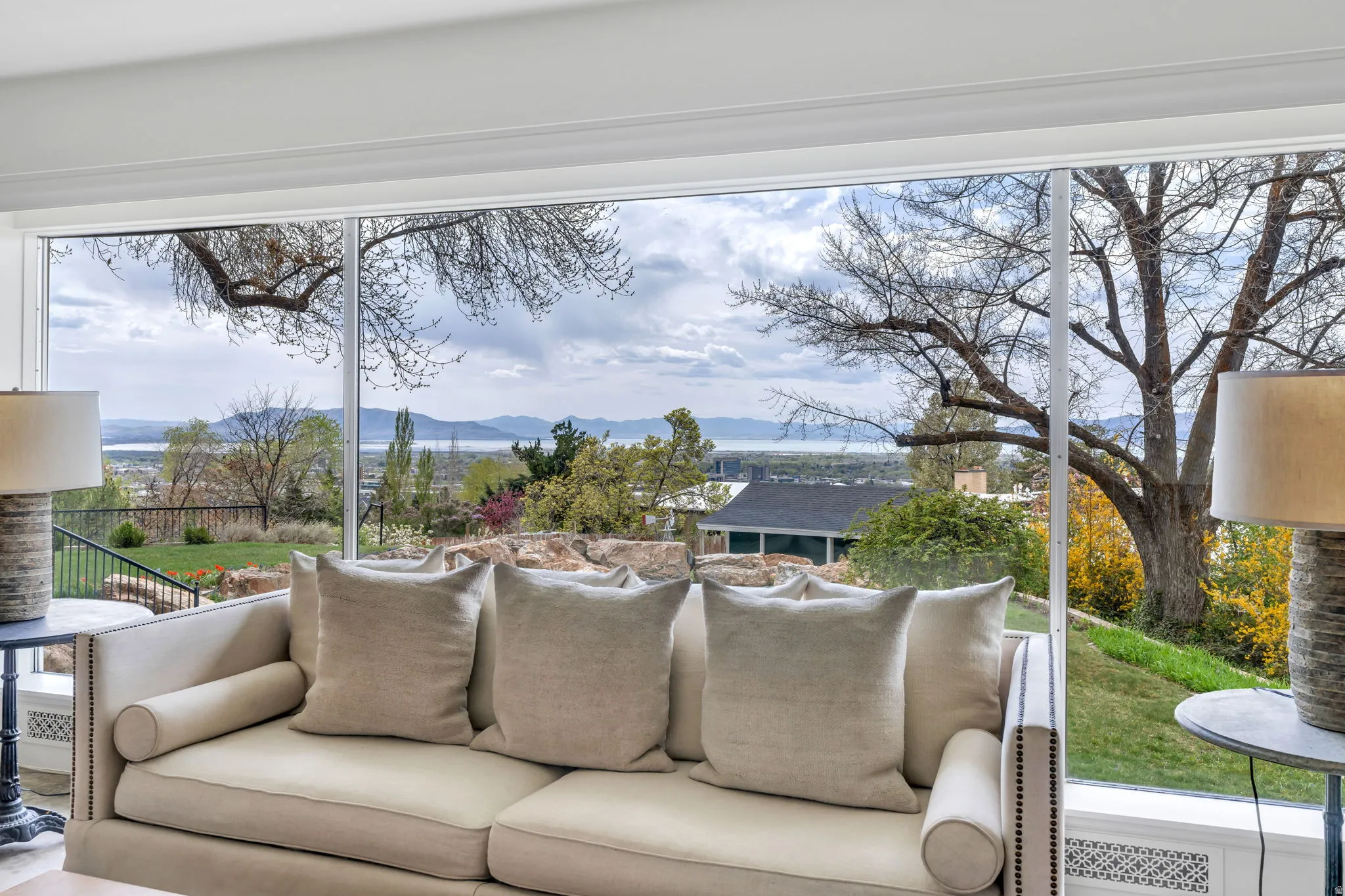 Stunning views from the living room