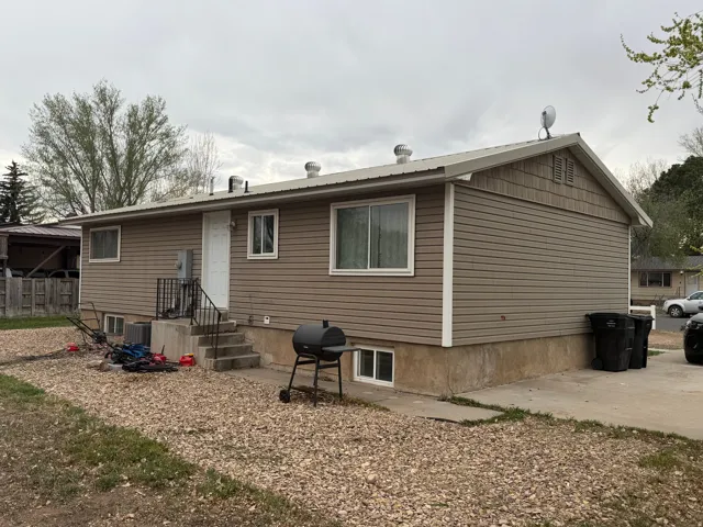 Back of property