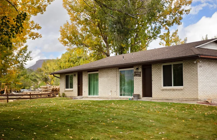 Front of Home, South Facing