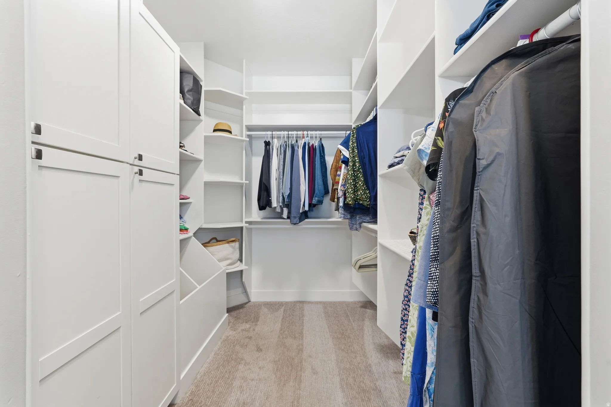2nd walk-in closet in primary bathroom