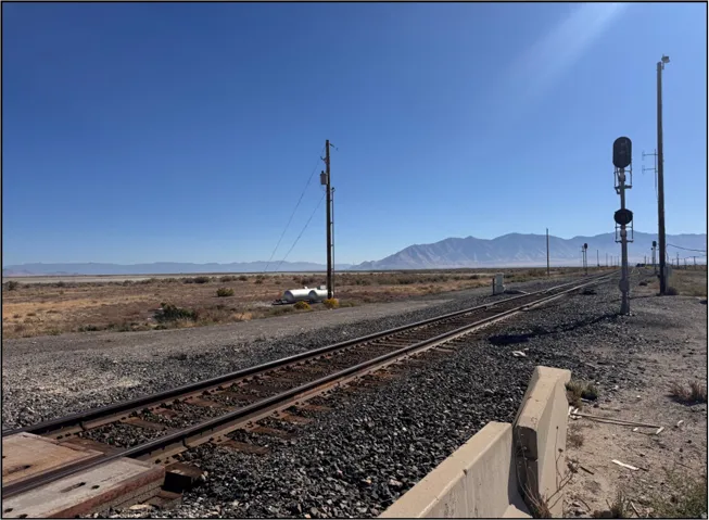 View of road featuring a mountain view