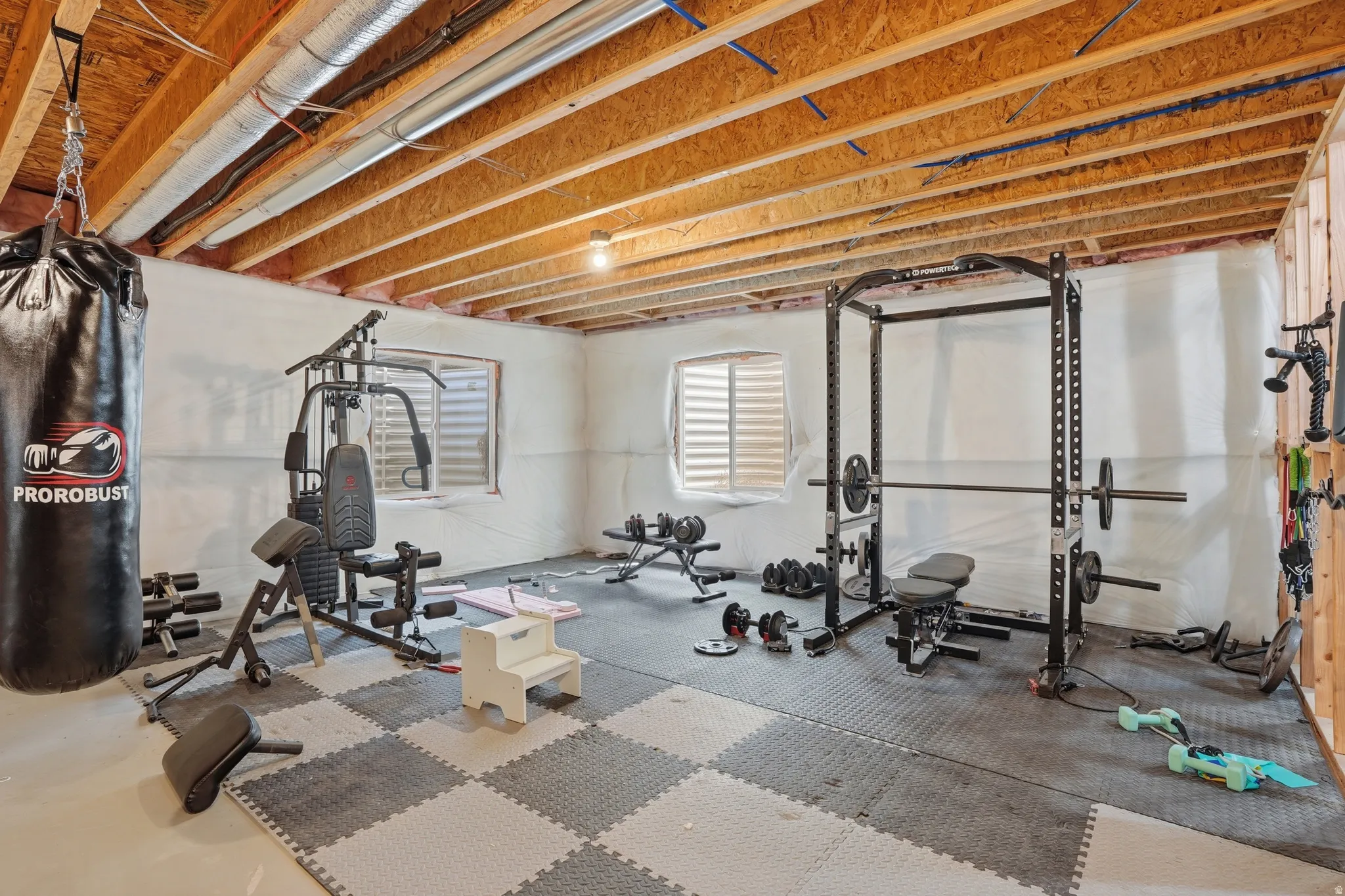 View of workout area