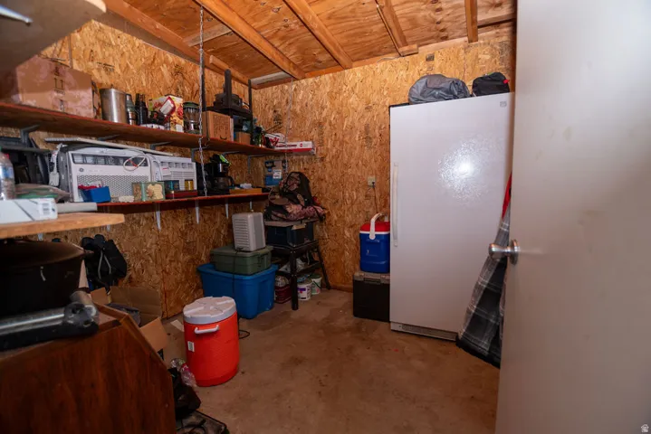 View of storage room