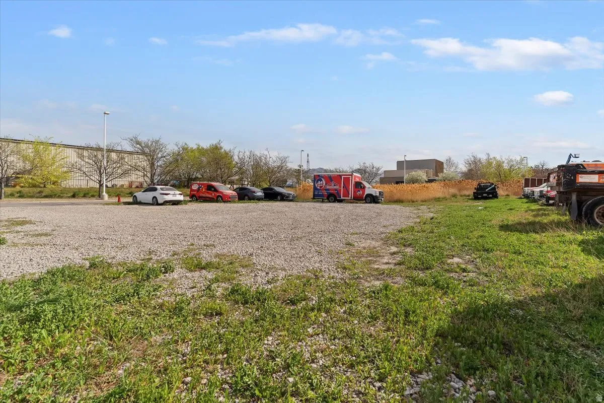 View of uncovered parking lot