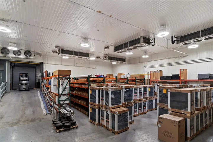 View of storage area