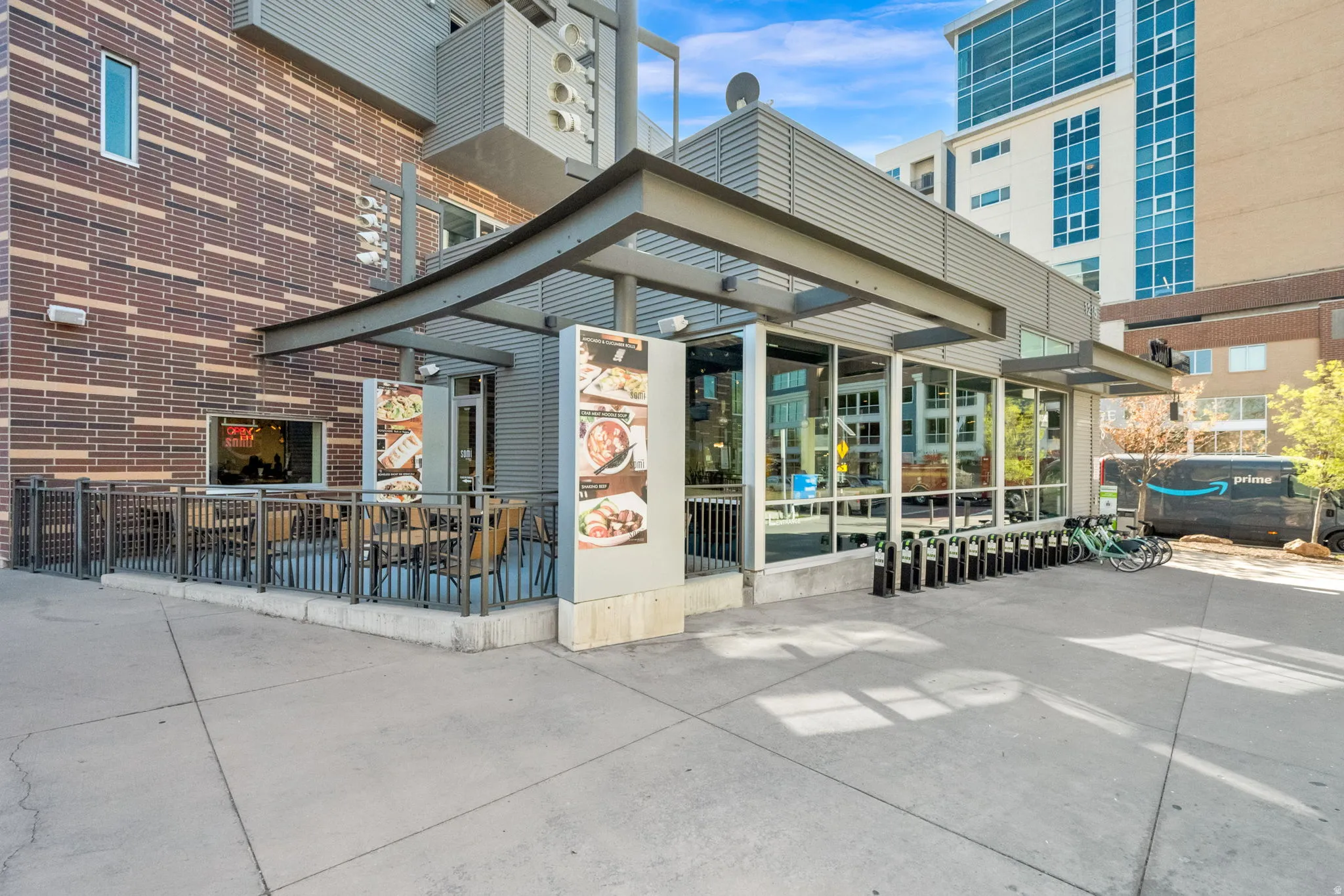 View of exterior entry