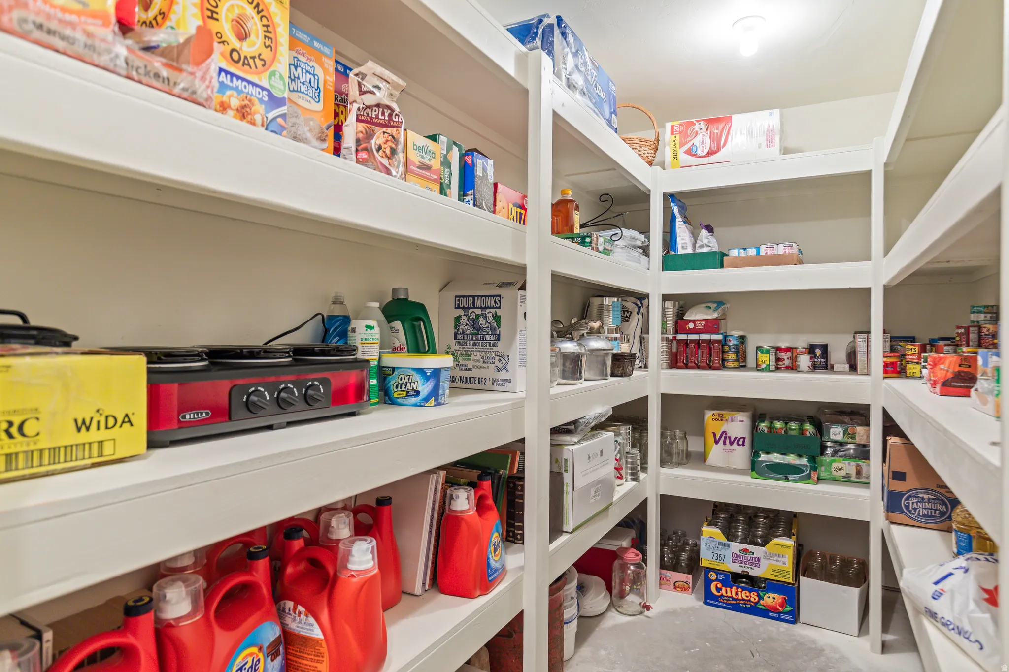 View of storage area