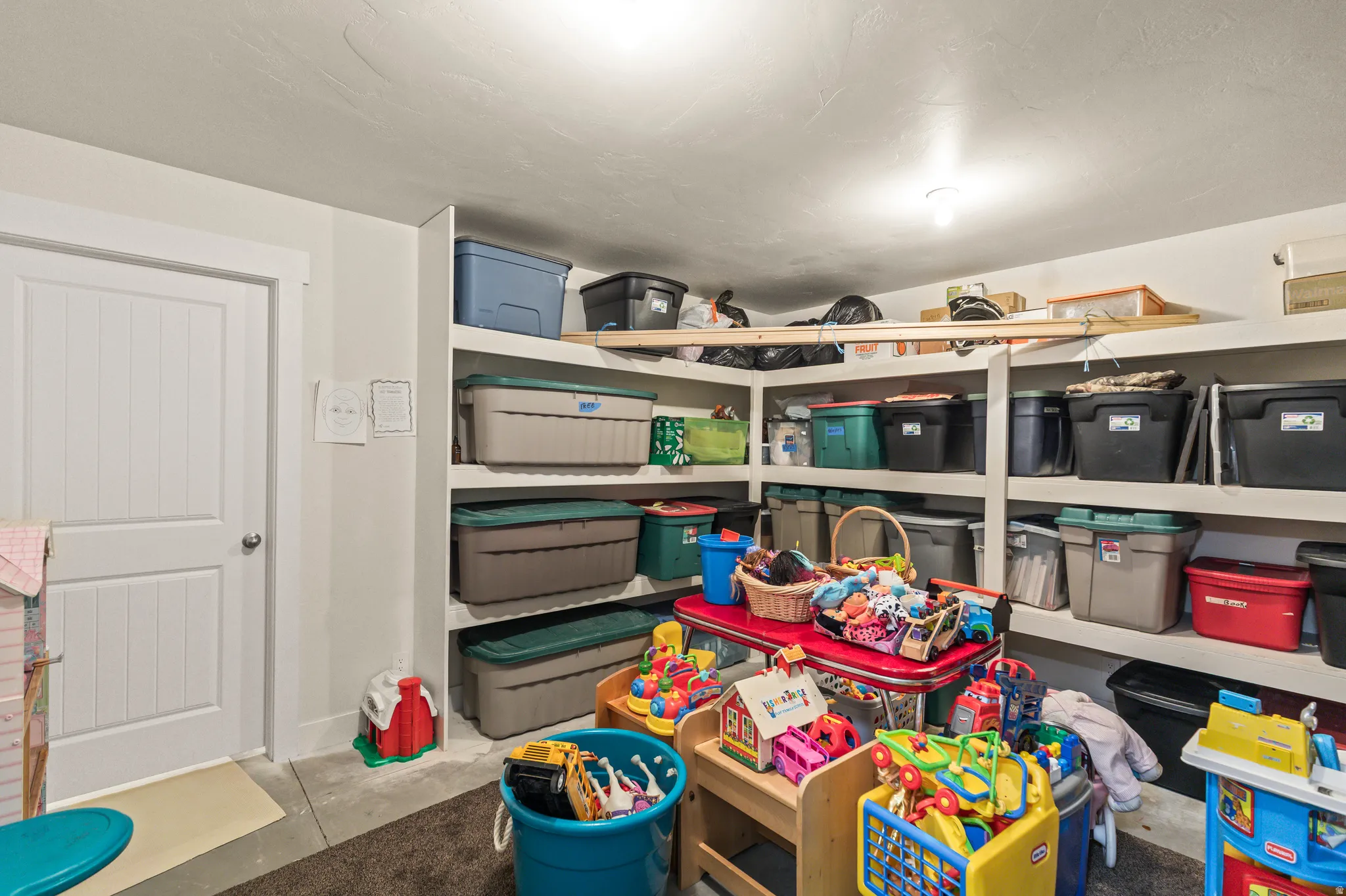 View of storage room