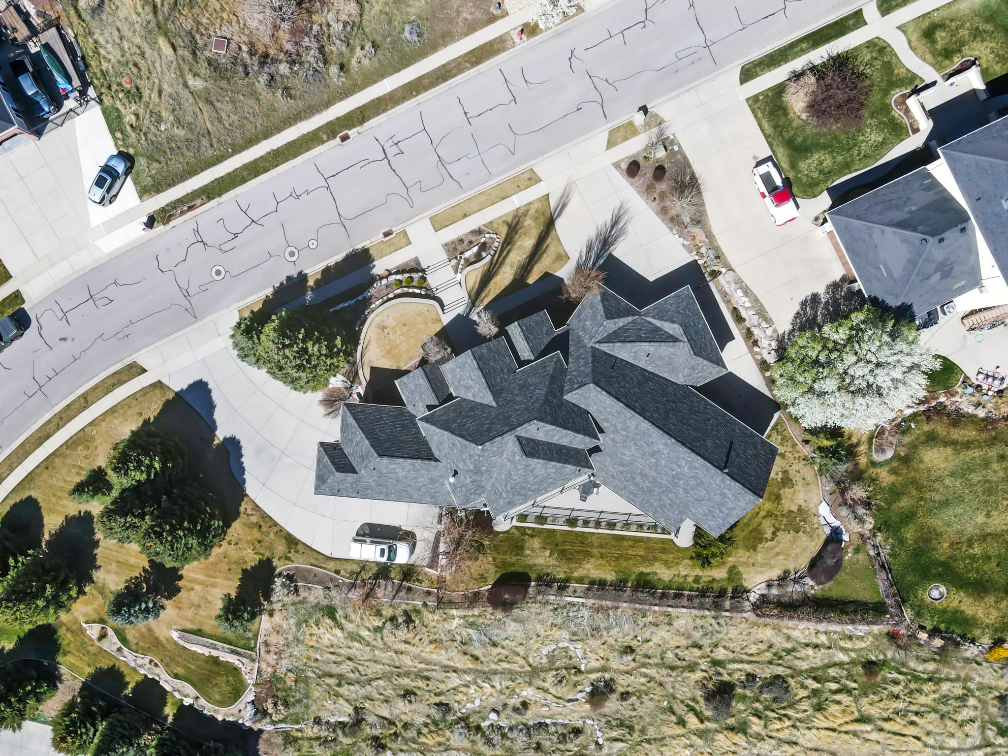 Drone / aerial view