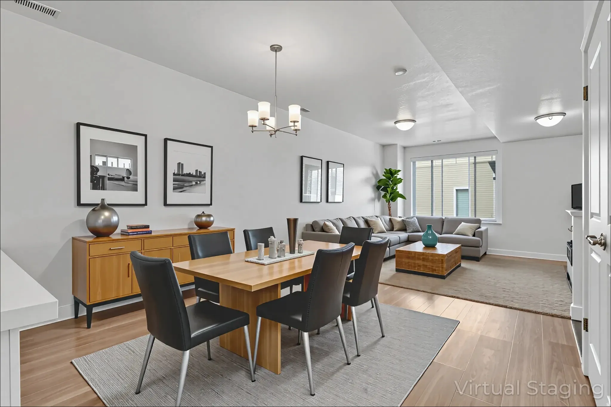 Virtually staged photos of home at 1899 S 1030 W- Interior photos of similar unit