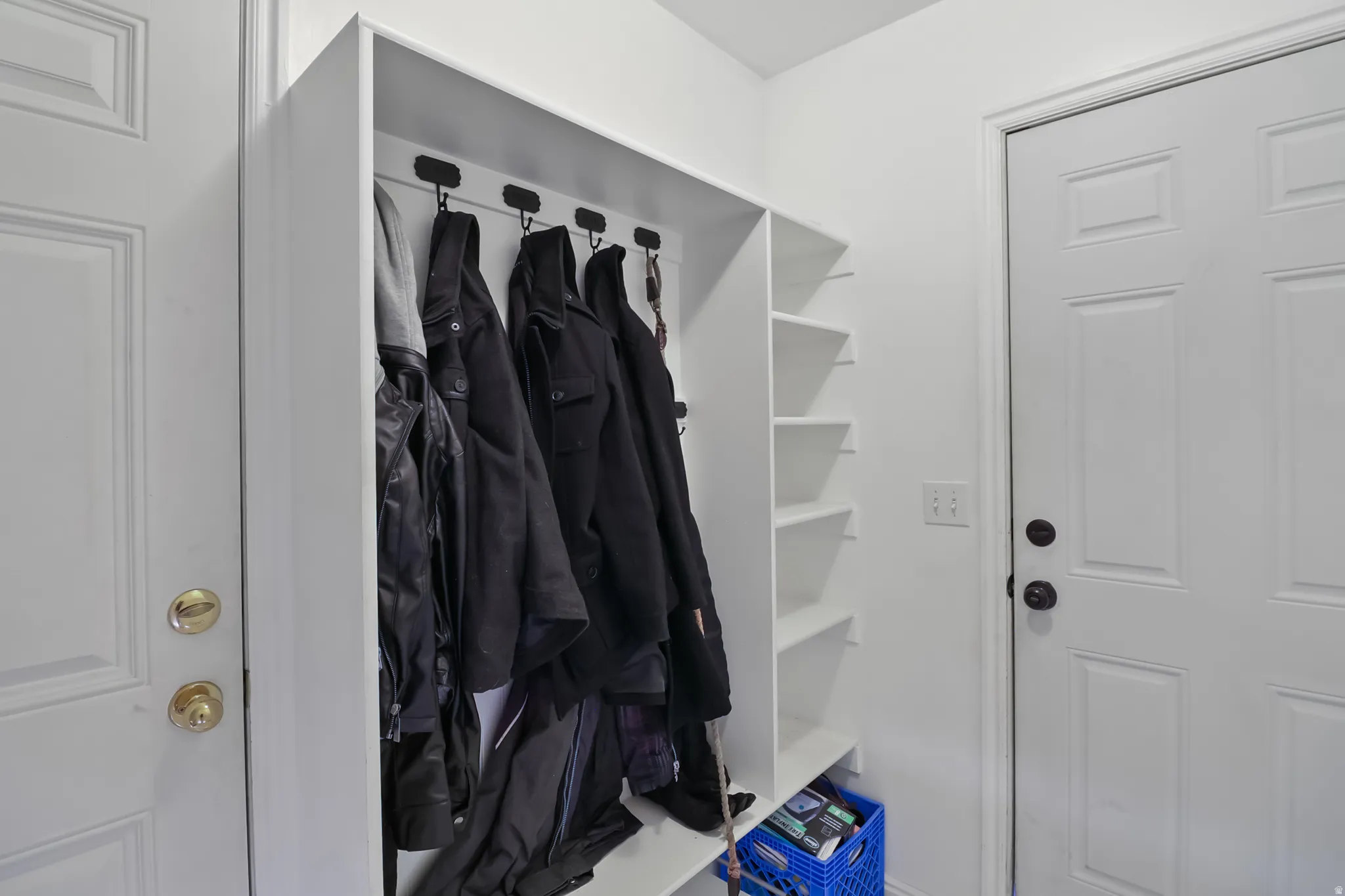 View of mudroom- Basement entrance