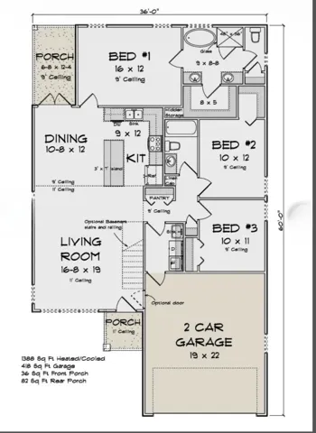 View of home floor plan