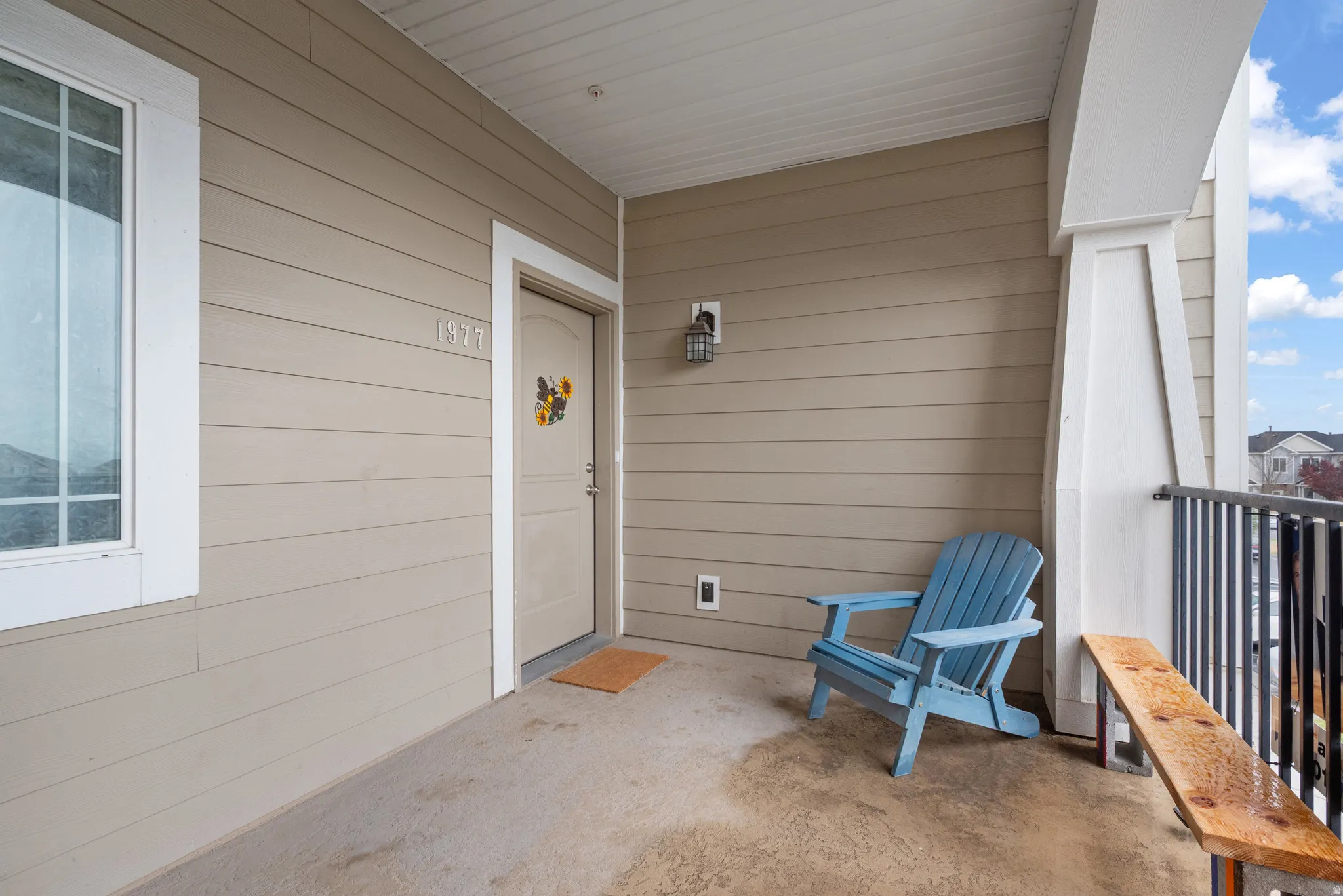 Doorway to property
