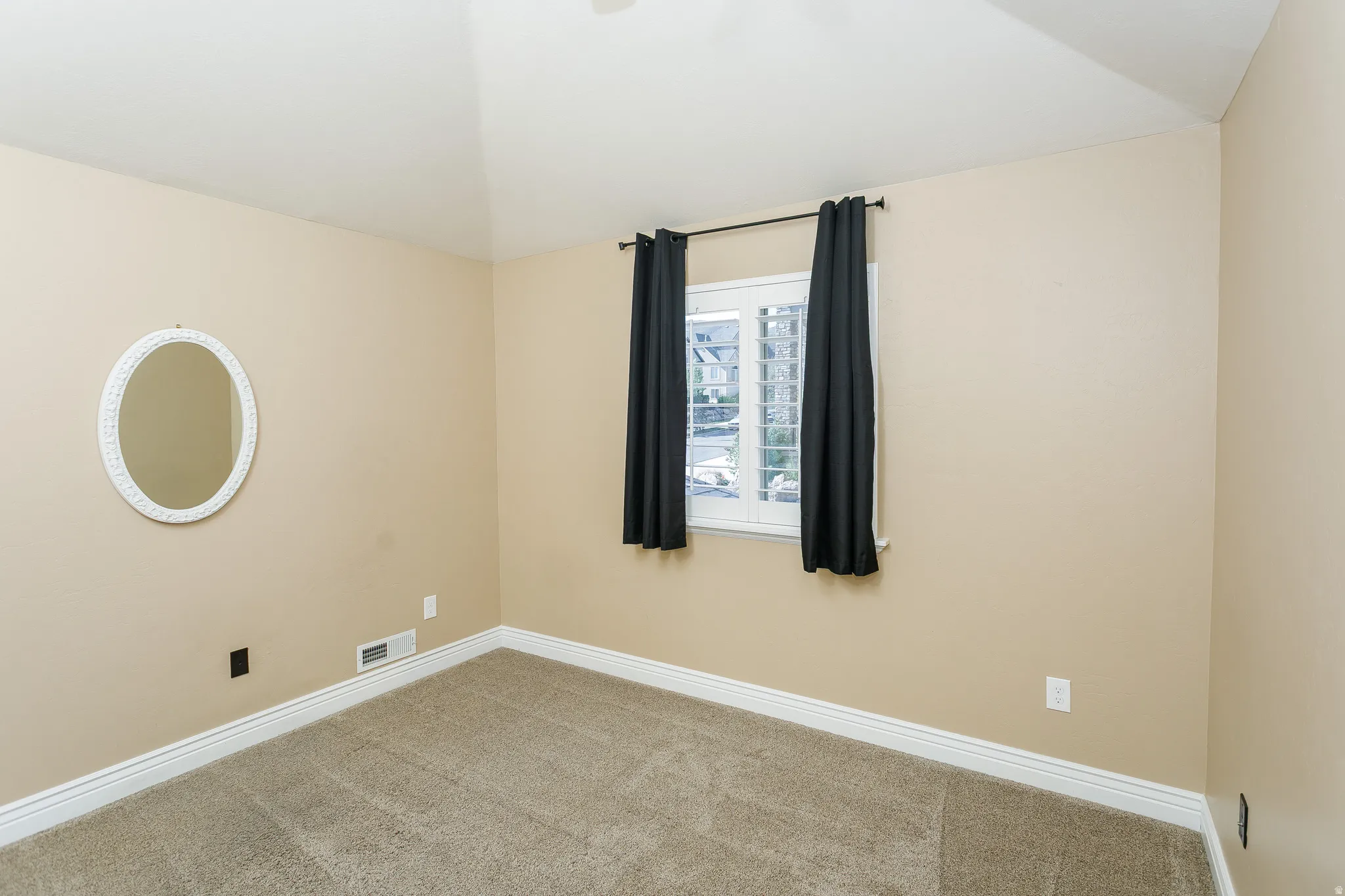 Now we're upstairs. This is one of the bedrooms.