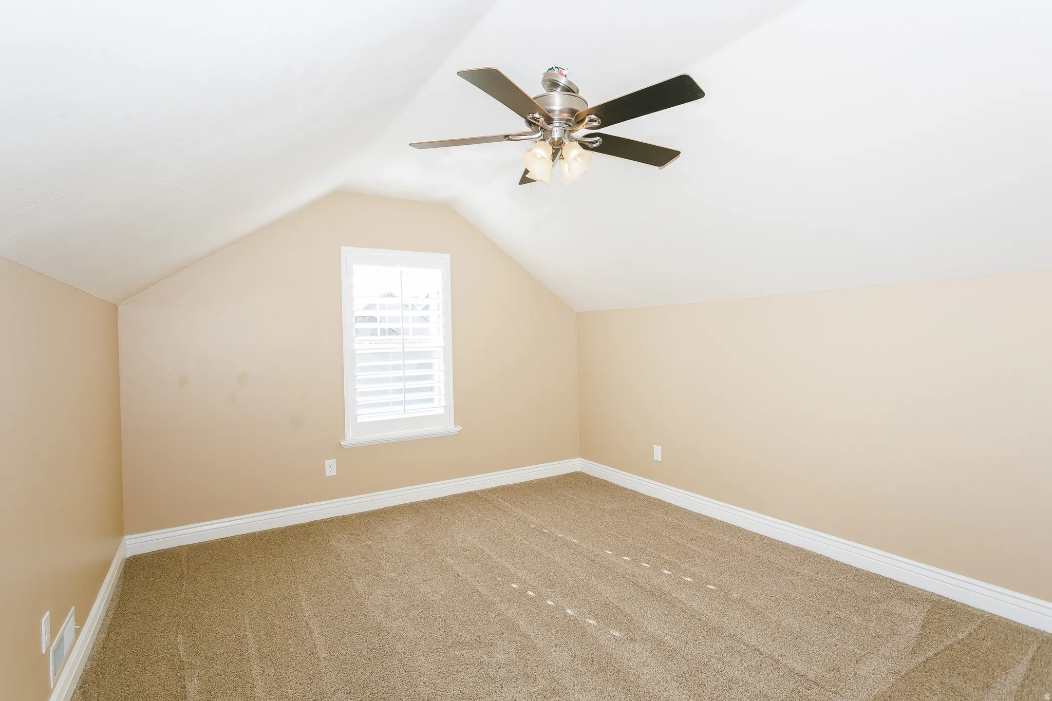 This is another one of the bedrooms. Perhaps the largest of the THREE bedrooms on the second floor.