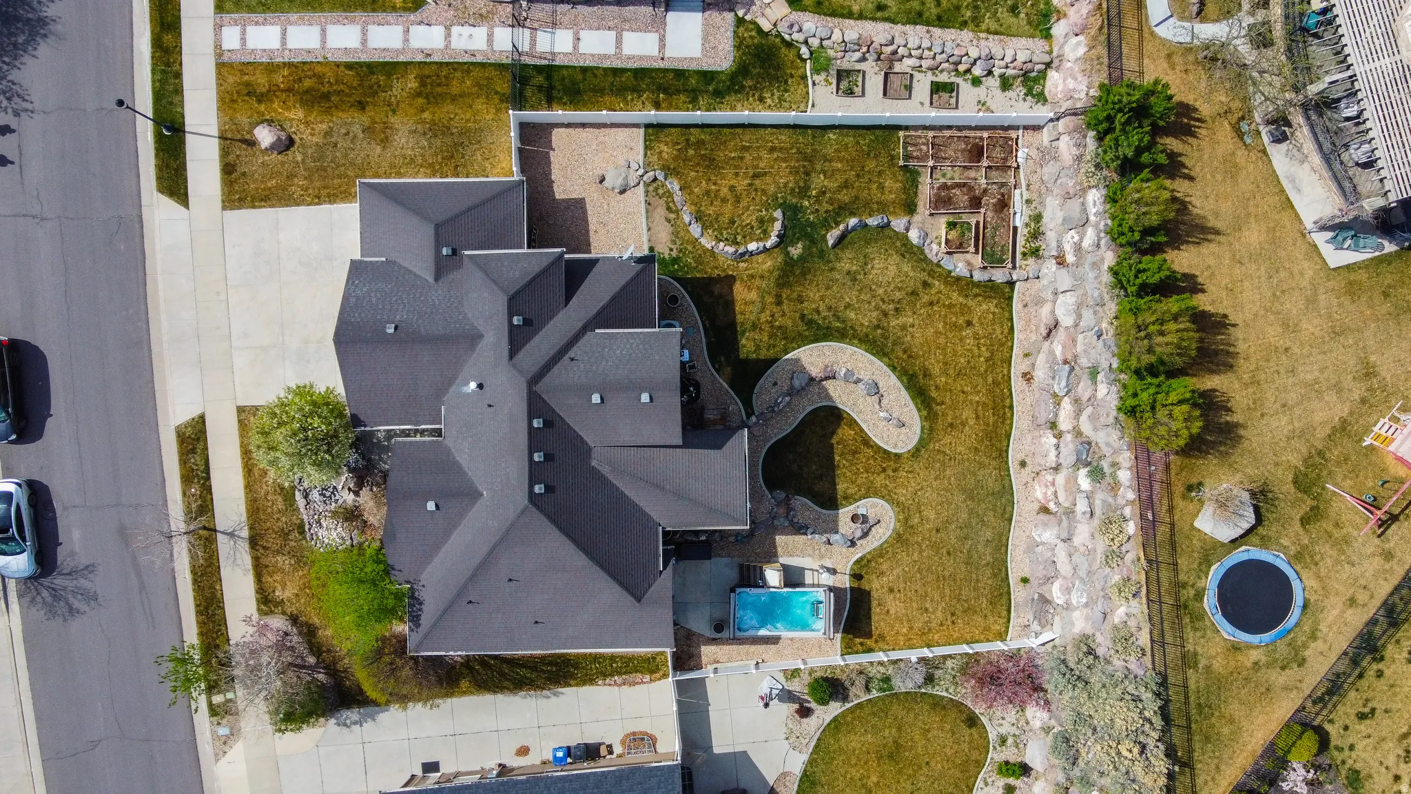 That swim spa just pops.